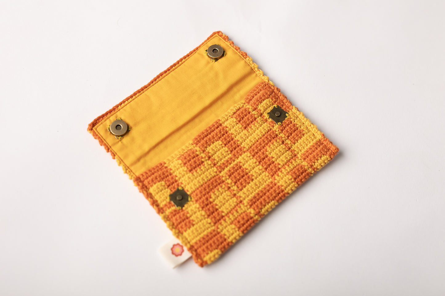 Cartera FUNKY TILES - Cuadrados bicolores - Edición limitada