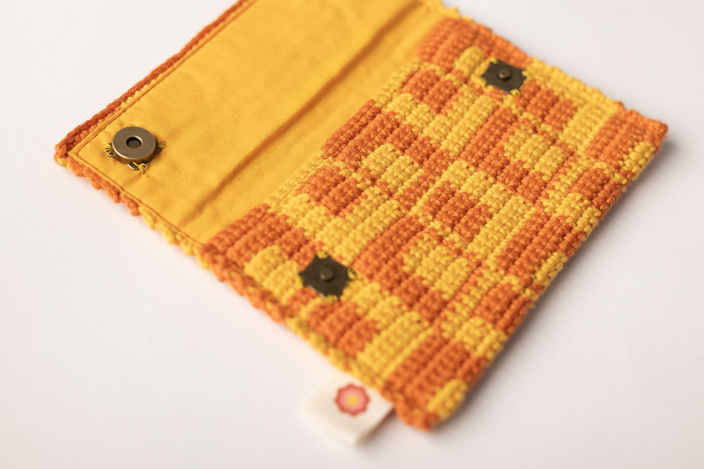 Cartera FUNKY TILES - Cuadrados bicolores - Edición limitada