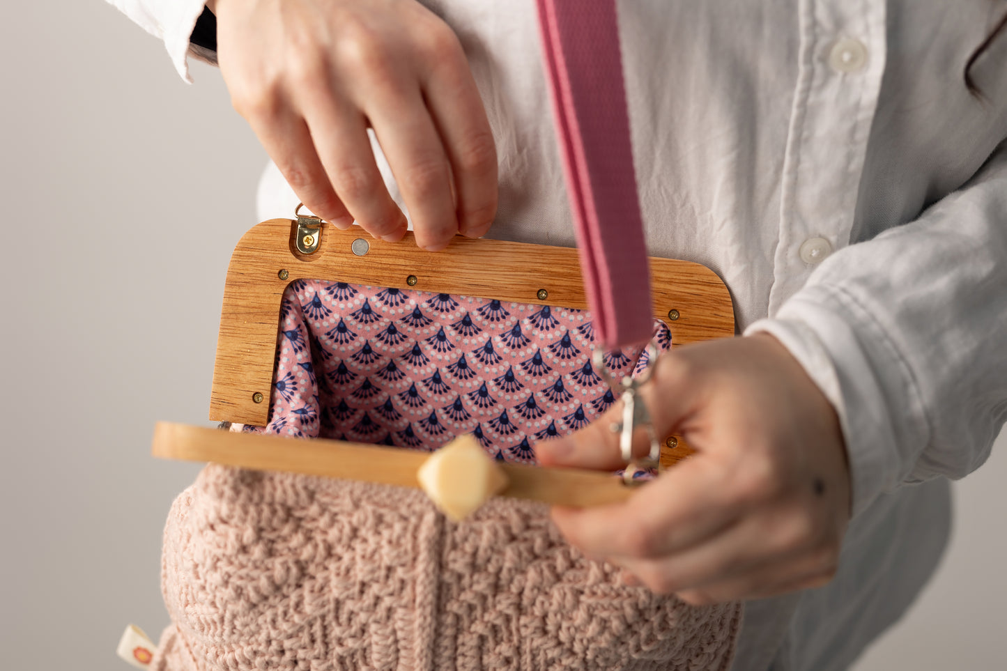 Bolso BOHÈME BEAT Rosa nude