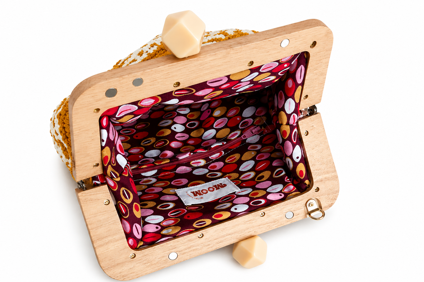 Bolso BOHÈME BEAT Mostaza-Crudo