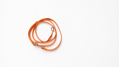 Correa de polipiel naranja