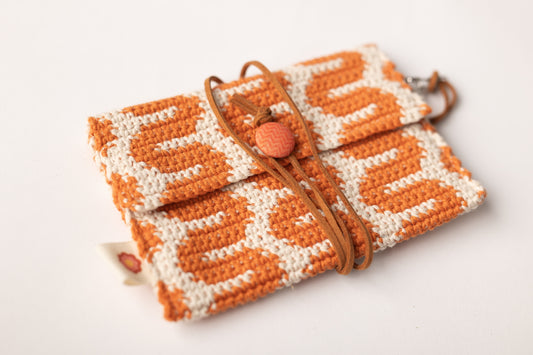 Cartera FUNKY TILES - Ondas - Naranja - Edición limitada